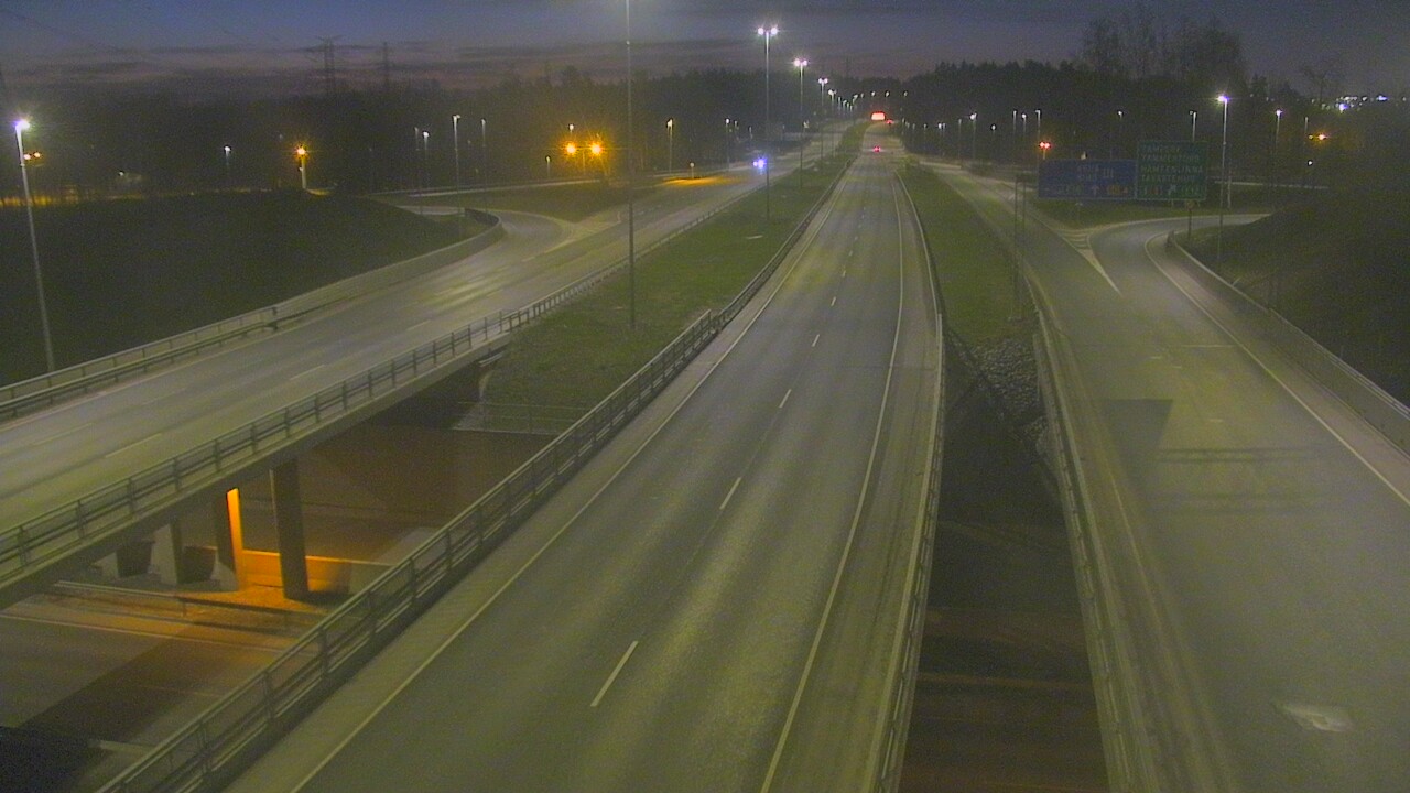Weather Camera Image Väg 50 Vanda Tavastehusleden, Vantaa, Uusimaa