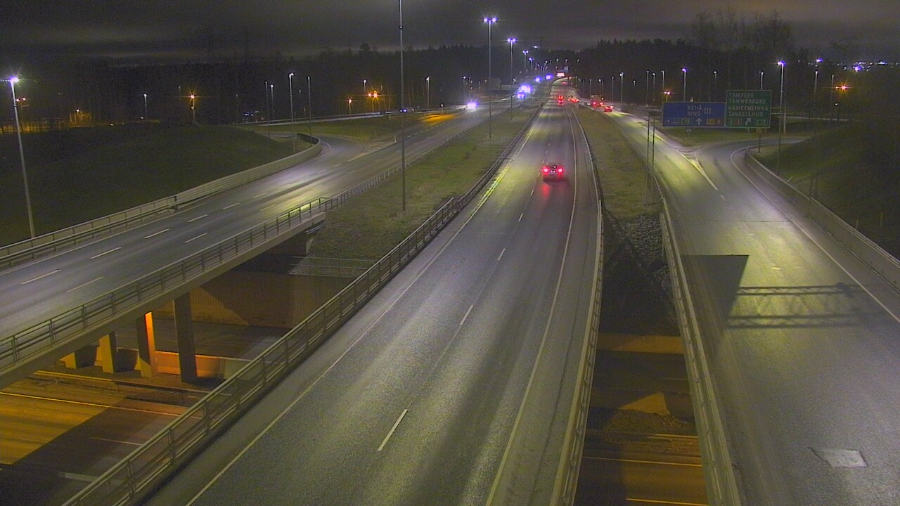 Weather Camera Image Road 50 Vantaa Hämeenlinnanväylä, Vantaa, Uusimaa