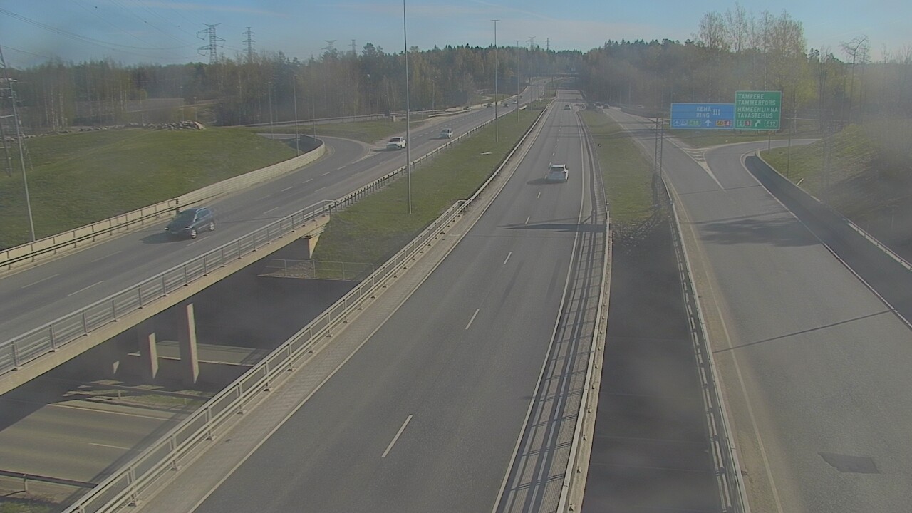 Weather Camera Image Väg 50 Vanda Tavastehusleden, Vantaa, Uusimaa