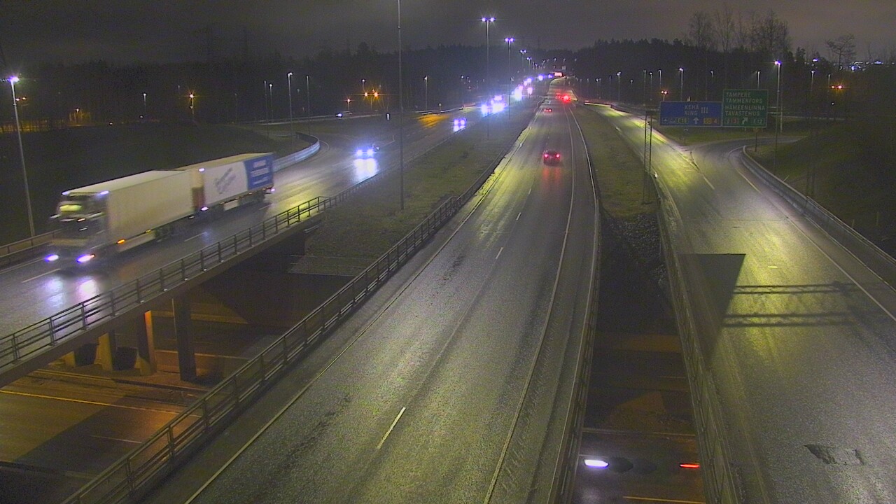 Weather Camera Image Road 50 Vantaa Hämeenlinnanväylä, Vantaa, Uusimaa