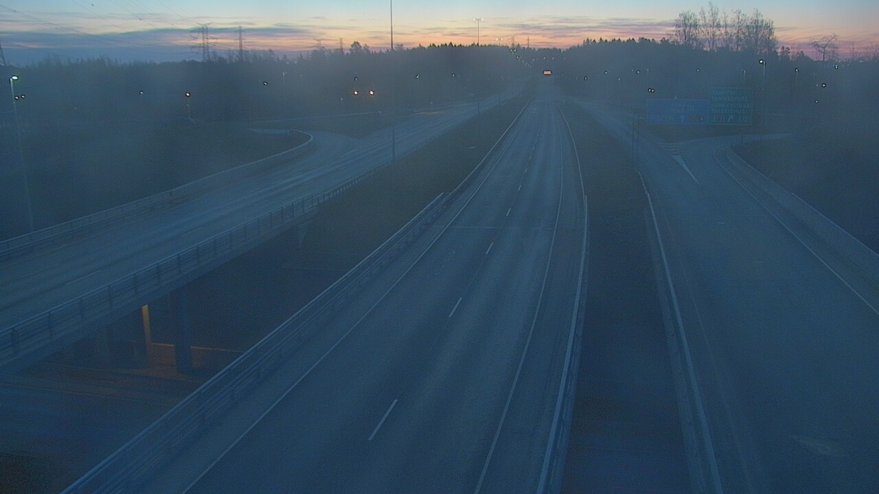 Weather Camera Image Väg 50 Vanda Tavastehusleden, Vantaa, Uusimaa