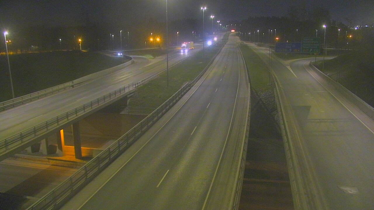 Weather Camera Image Väg 50 Vanda Tavastehusleden, Vantaa, Uusimaa