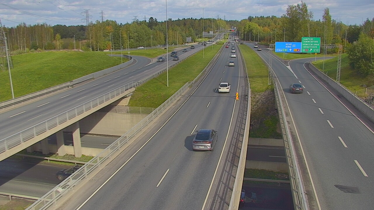 Weather Camera Image Väg 50 Vanda Tavastehusleden, Vantaa, Uusimaa