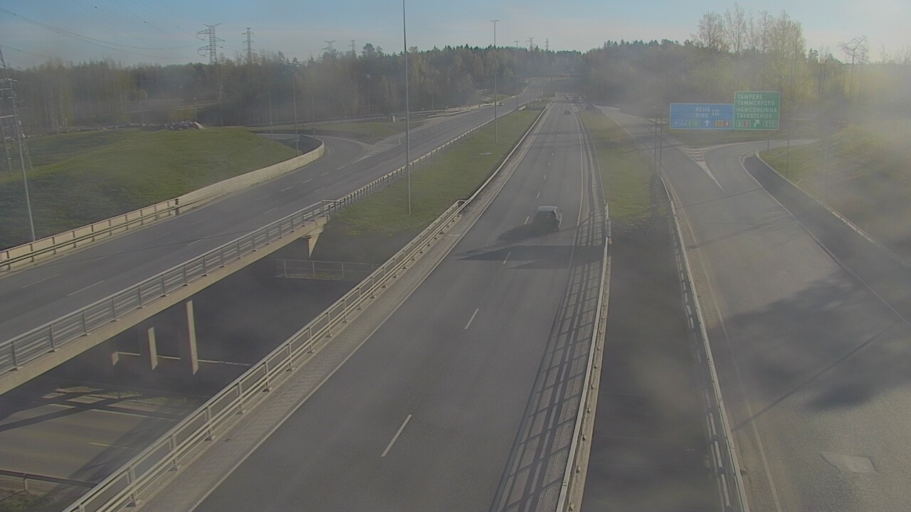 Weather Camera Image Väg 50 Vanda Tavastehusleden, Vantaa, Uusimaa
