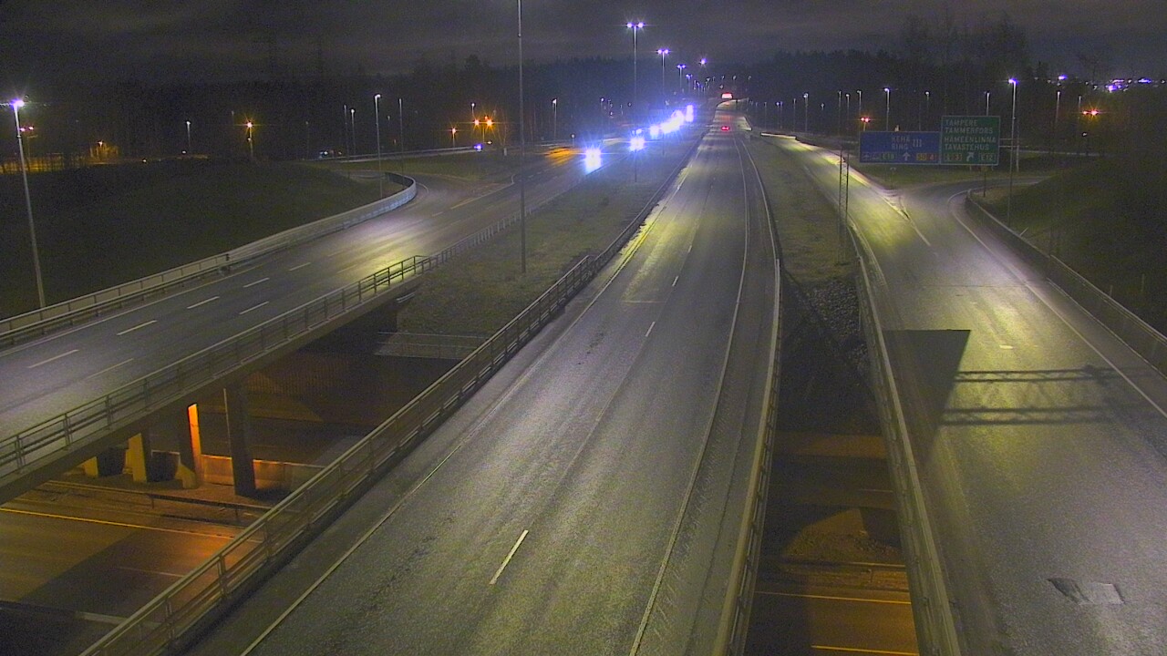 Weather Camera Image Road 50 Vantaa Hämeenlinnanväylä, Vantaa, Uusimaa