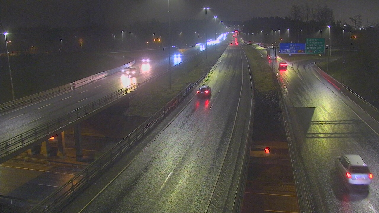 Weather Camera Image Road 50 Vantaa Hämeenlinnanväylä, Vantaa, Uusimaa