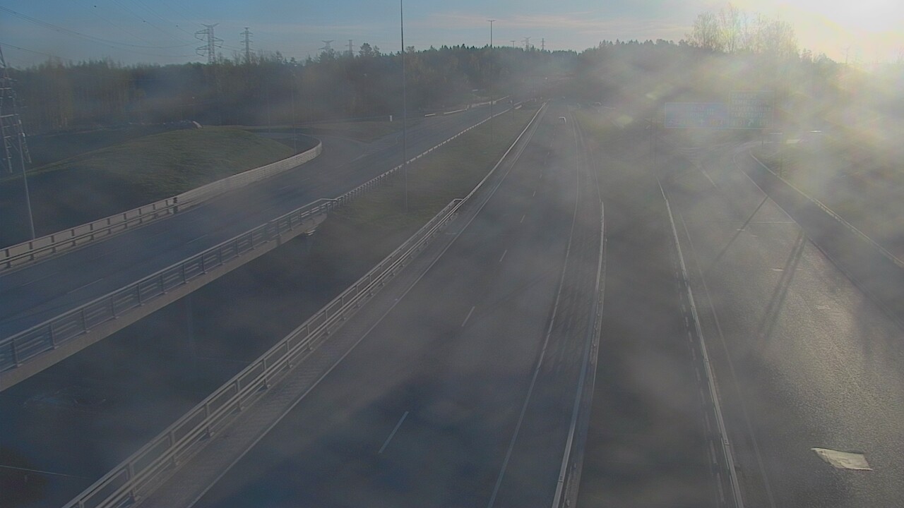 Weather Camera Image Väg 50 Vanda Tavastehusleden, Vantaa, Uusimaa