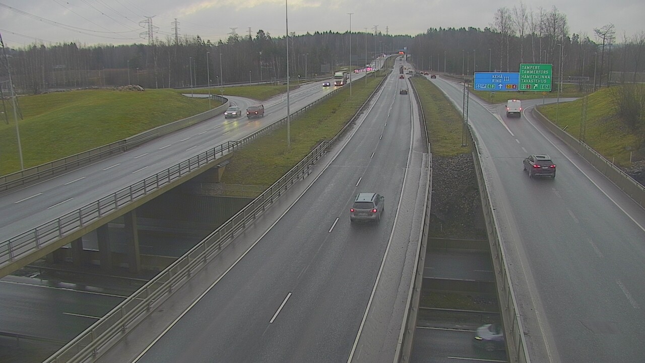Weather Camera Image Väg 50 Vanda Tavastehusleden, Vantaa, Uusimaa