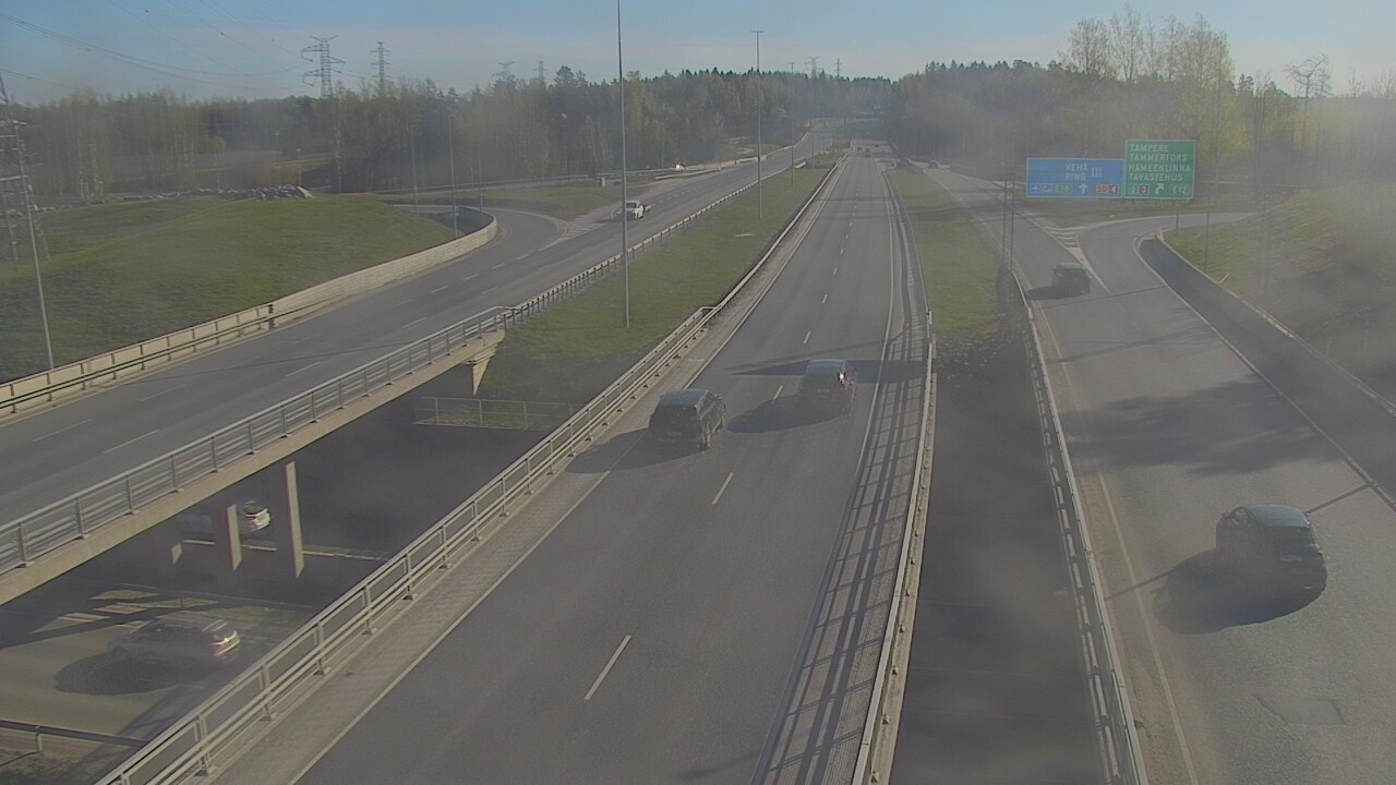 Weather Camera Image Väg 50 Vanda Tavastehusleden, Vantaa, Uusimaa
