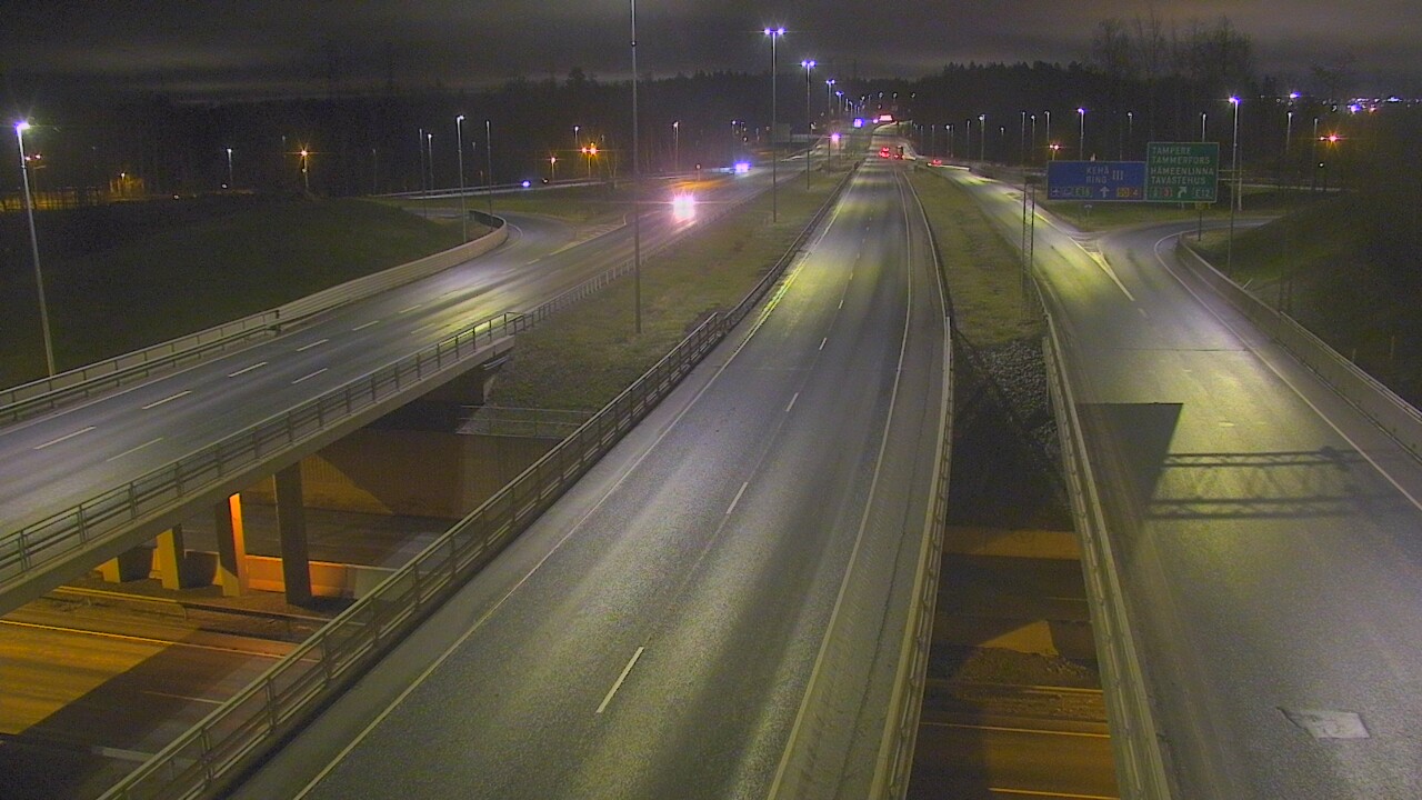 Weather Camera Image Road 50 Vantaa Hämeenlinnanväylä, Vantaa, Uusimaa
