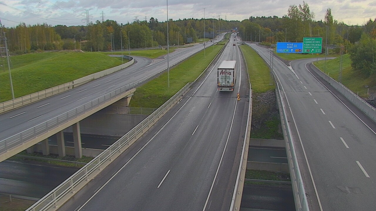 Weather Camera Image Road 50 Vantaa Hämeenlinnanväylä, Vantaa, Uusimaa
