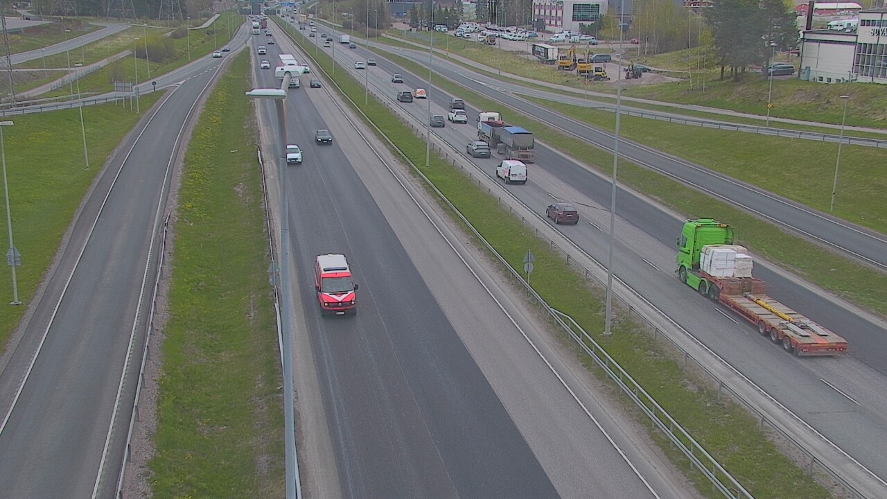 Weather Camera Image Road 50 Vantaa Tuupakka, Vantaa, Uusimaa