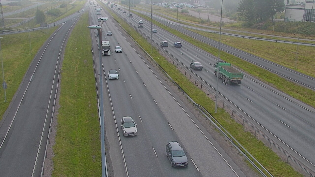 Weather Camera Image Road 50 Vantaa Tuupakka, Vantaa, Uusimaa