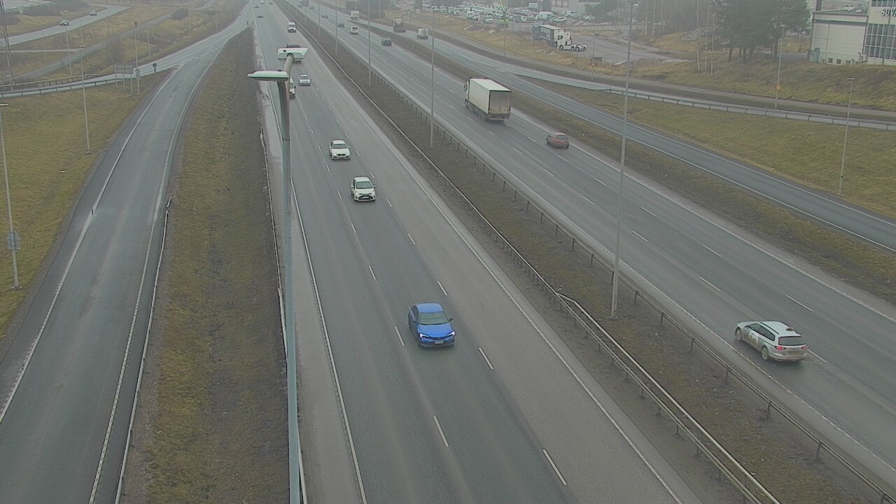 Weather Camera Image Road 50 Vantaa Tuupakka, Vantaa, Uusimaa