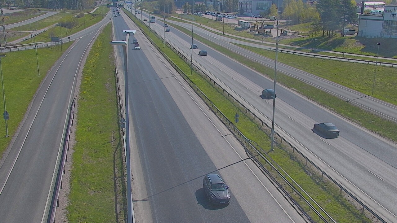 Weather Camera Image Väg 50 Vanda Stubbacka, Vantaa, Uusimaa