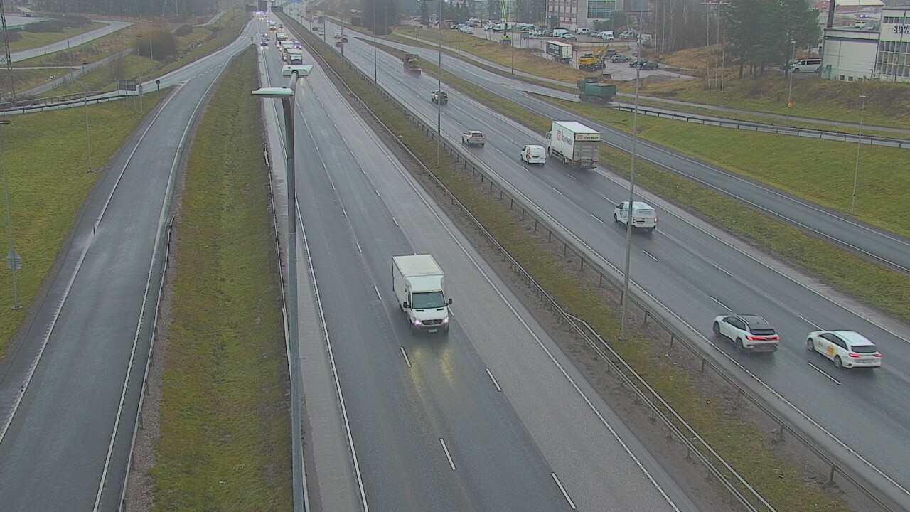 Weather Camera Image Väg 50 Vanda Stubbacka, Vantaa, Uusimaa