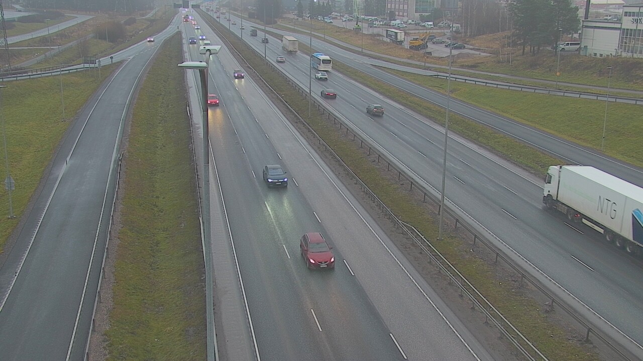 Weather Camera Image Väg 50 Vanda Stubbacka, Vantaa, Uusimaa