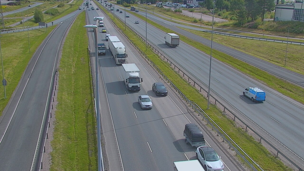 Weather Camera Image Road 50 Vantaa Tuupakka, Vantaa, Uusimaa