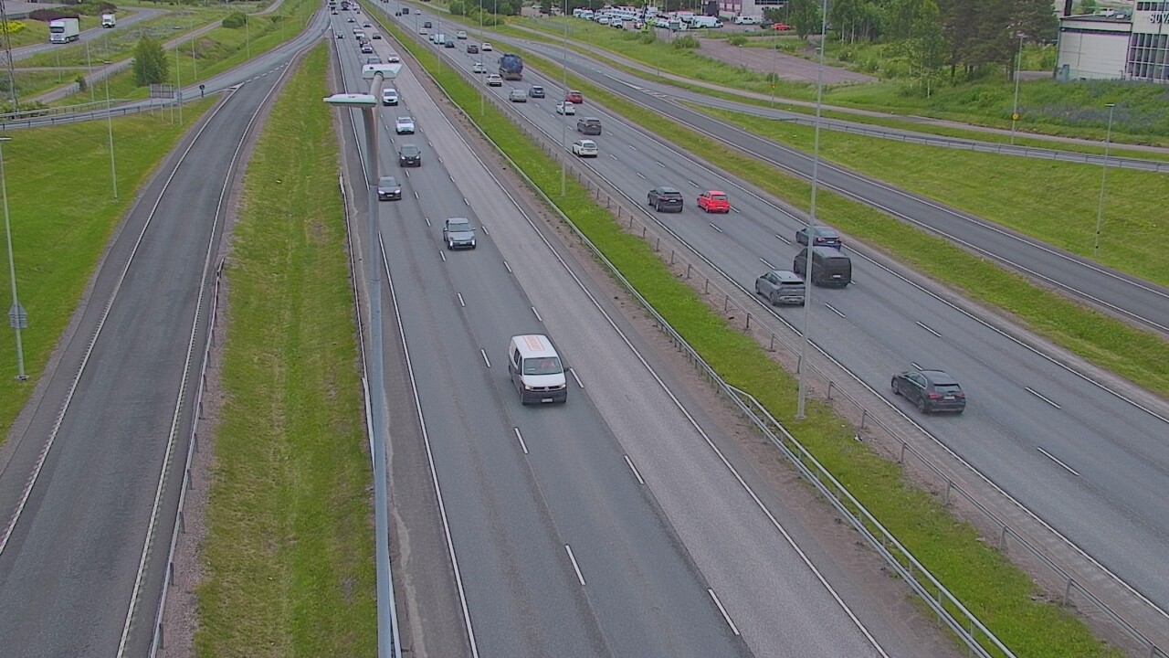 Weather Camera Image Väg 50 Vanda Stubbacka, Vantaa, Uusimaa