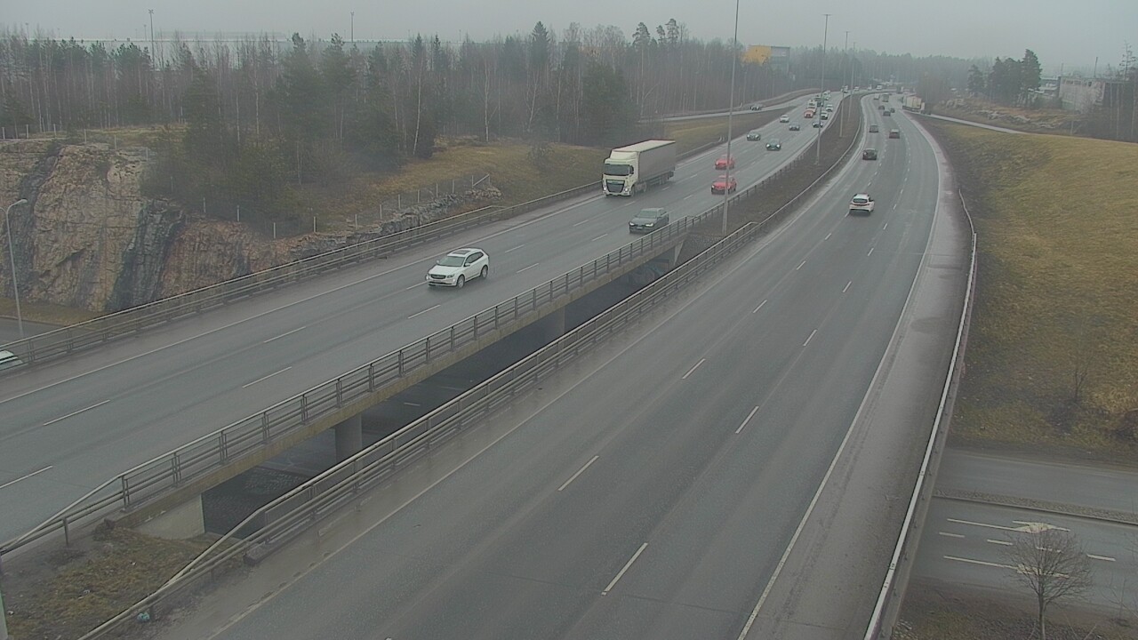 Weather Camera Image Road 50 Vantaa Kalliosola, Vantaa, Uusimaa