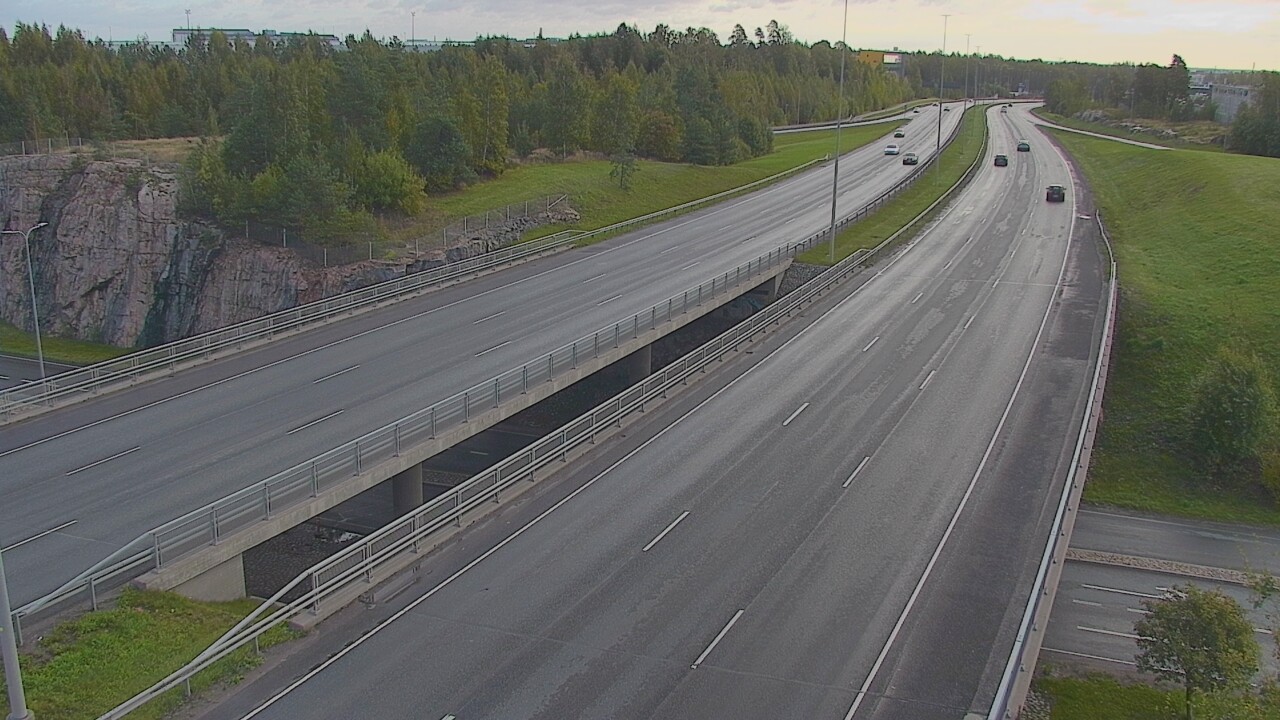 Weather Camera Image Road 50 Vantaa Kalliosola, Vantaa, Uusimaa