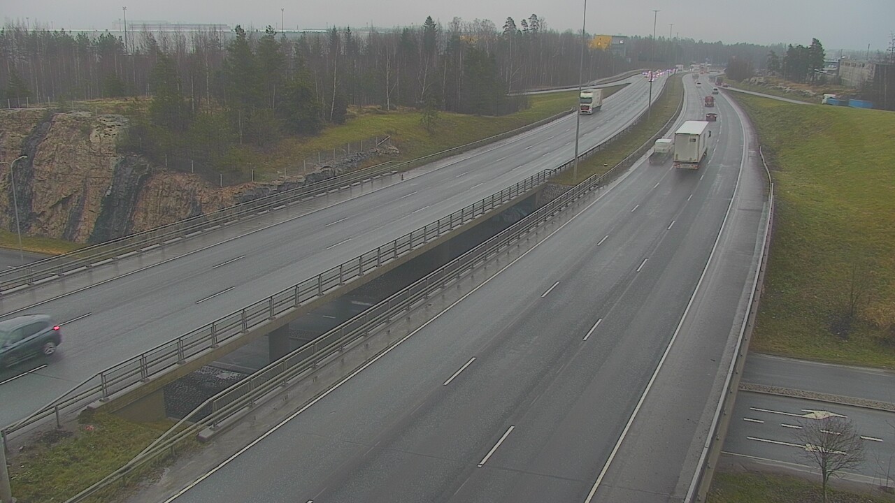 Weather Camera Image Väg 50 Vanda Kalliosola, Vantaa, Uusimaa