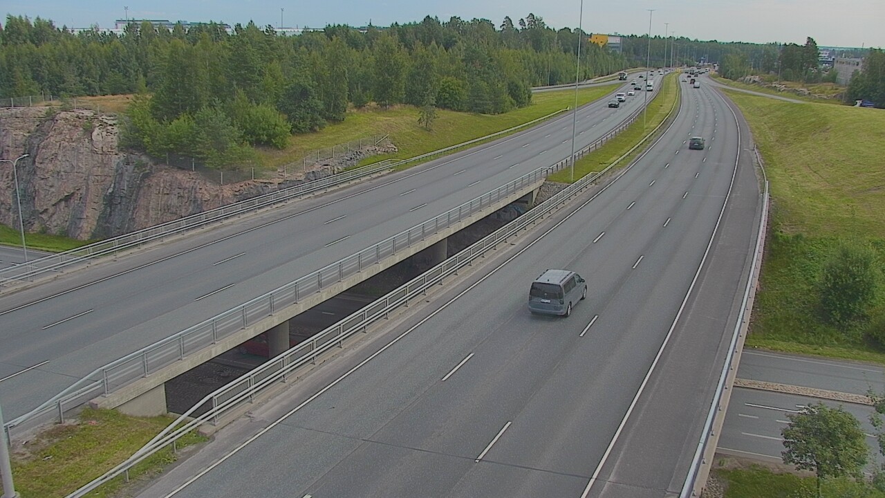 Weather Camera Image Road 50 Vantaa Kalliosola, Vantaa, Uusimaa