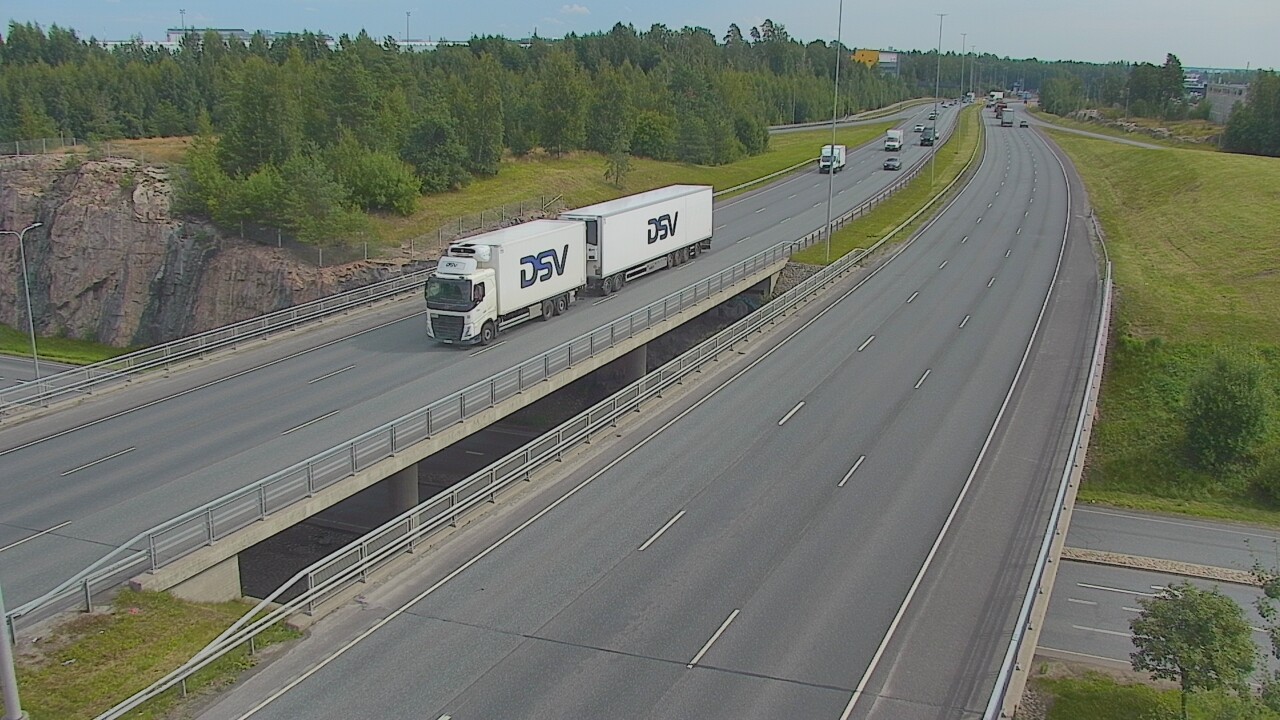 Weather Camera Image Road 50 Vantaa Kalliosola, Vantaa, Uusimaa