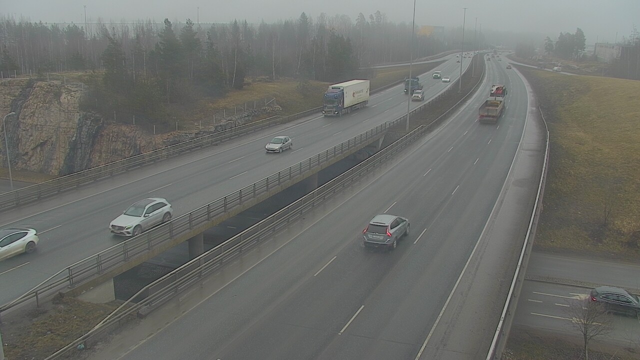 Weather Camera Image Road 50 Vantaa Kalliosola, Vantaa, Uusimaa