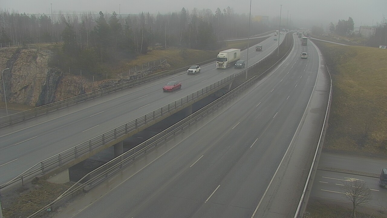 Weather Camera Image Road 50 Vantaa Kalliosola, Vantaa, Uusimaa