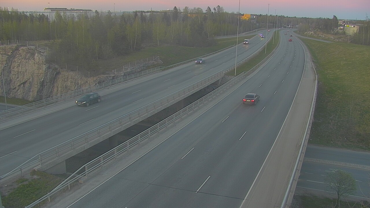 Weather Camera Image Road 50 Vantaa Kalliosola, Vantaa, Uusimaa