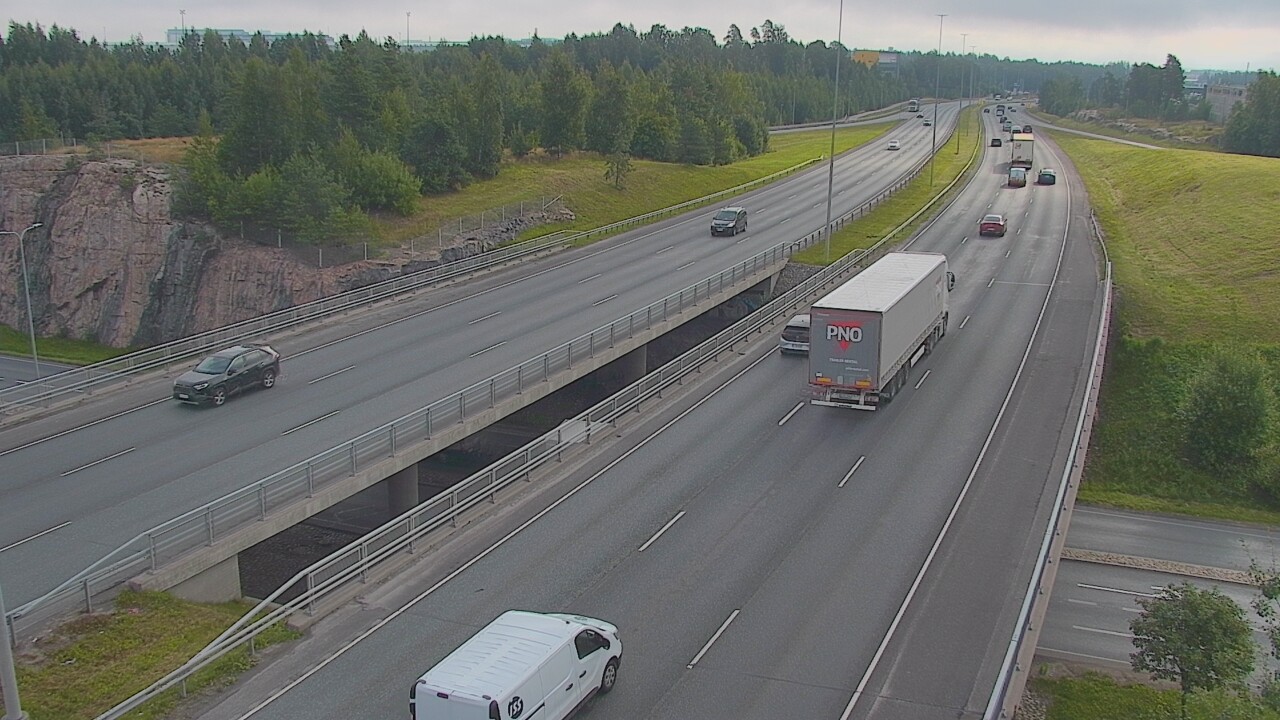 Weather Camera Image Road 50 Vantaa Kalliosola, Vantaa, Uusimaa