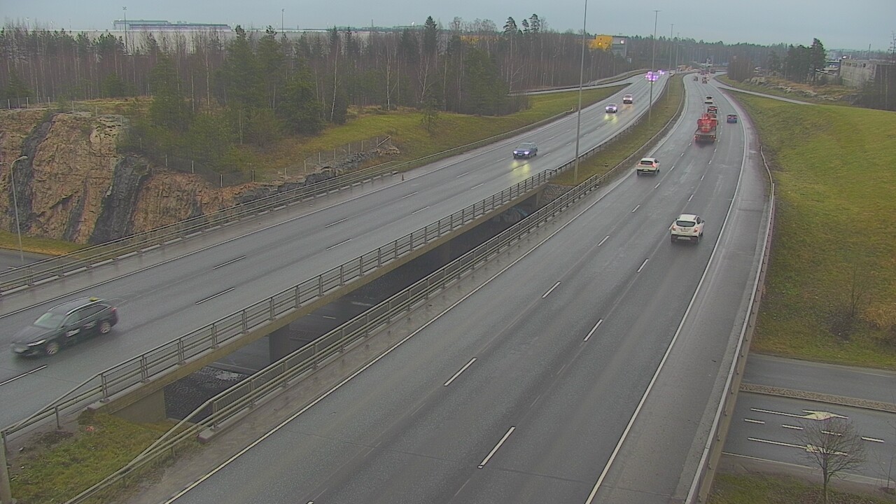 Weather Camera Image Väg 50 Vanda Kalliosola, Vantaa, Uusimaa
