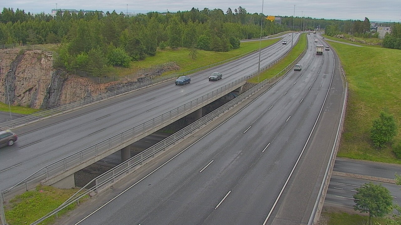 Weather Camera Image Road 50 Vantaa Kalliosola, Vantaa, Uusimaa