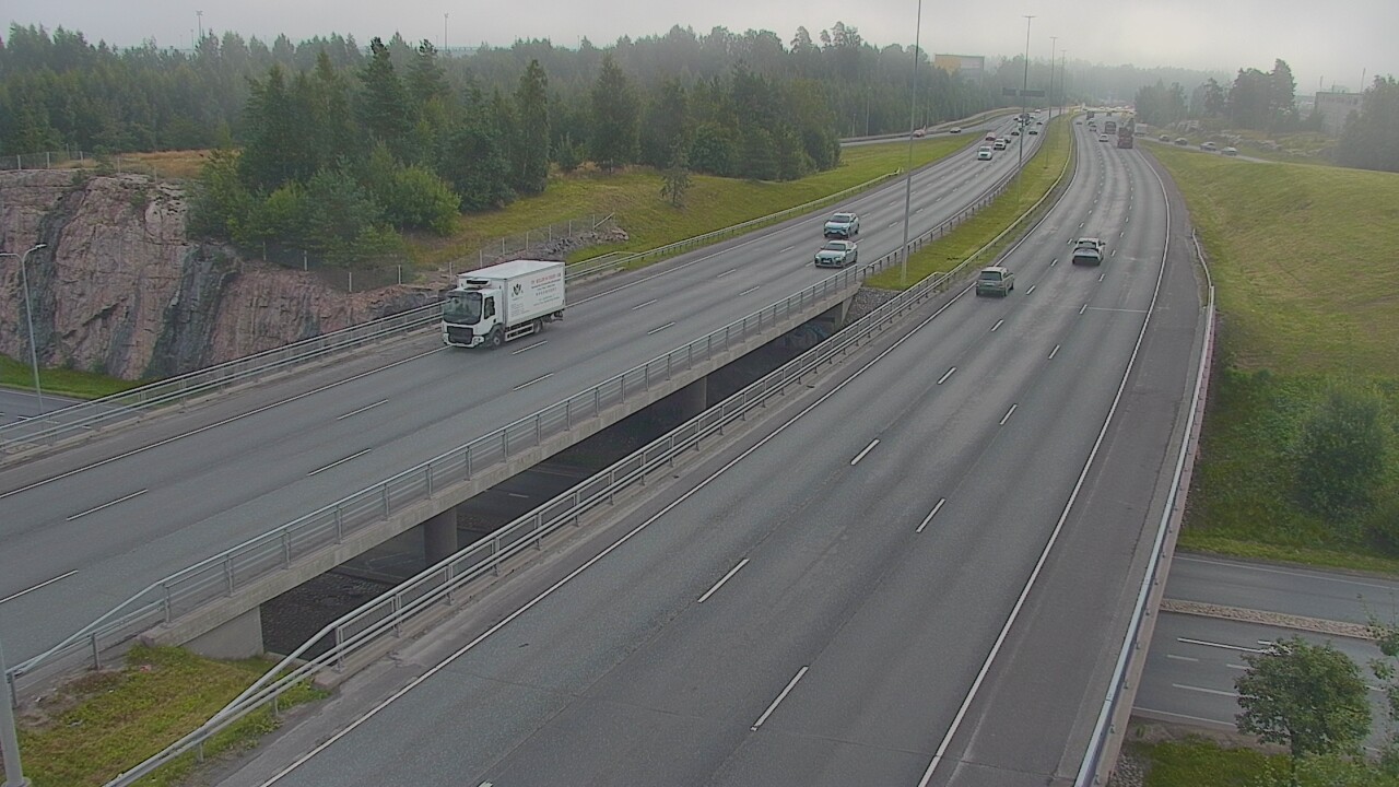 Weather Camera Image Road 50 Vantaa Kalliosola, Vantaa, Uusimaa