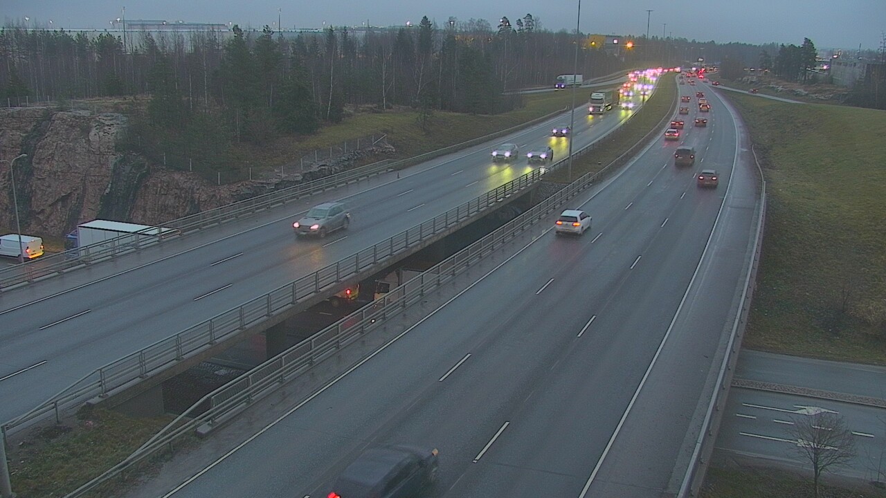 Weather Camera Image Road 50 Vantaa Kalliosola, Vantaa, Uusimaa
