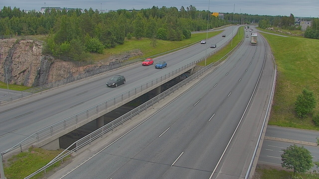 Weather Camera Image Road 50 Vantaa Kalliosola, Vantaa, Uusimaa