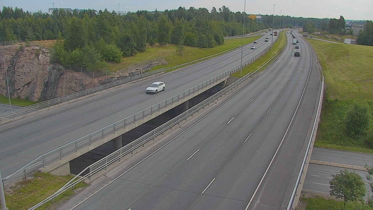 Weather Camera Image Road 50 Vantaa Kalliosola, Vantaa, Uusimaa