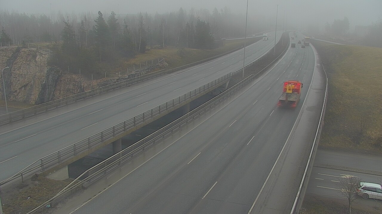 Weather Camera Image Road 50 Vantaa Kalliosola, Vantaa, Uusimaa