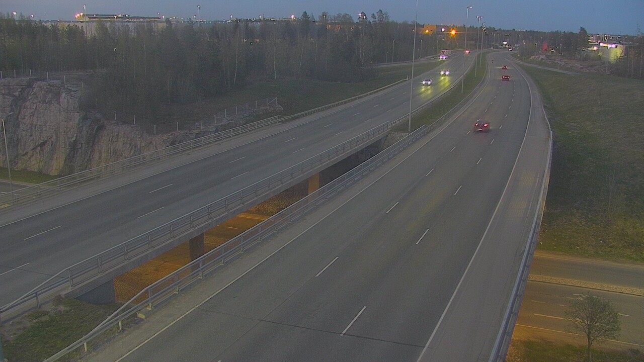 Weather Camera Image Road 50 Vantaa Kalliosola, Vantaa, Uusimaa