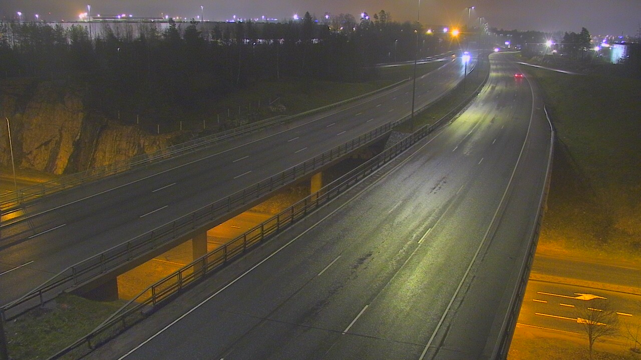 Weather Camera Image Väg 50 Vanda Kalliosola, Vantaa, Uusimaa