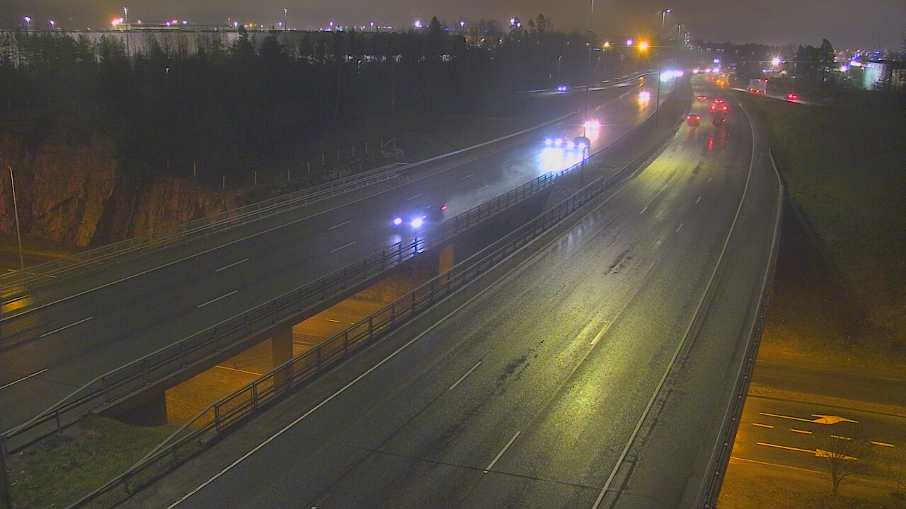 Weather Camera Image Väg 50 Vanda Kalliosola, Vantaa, Uusimaa