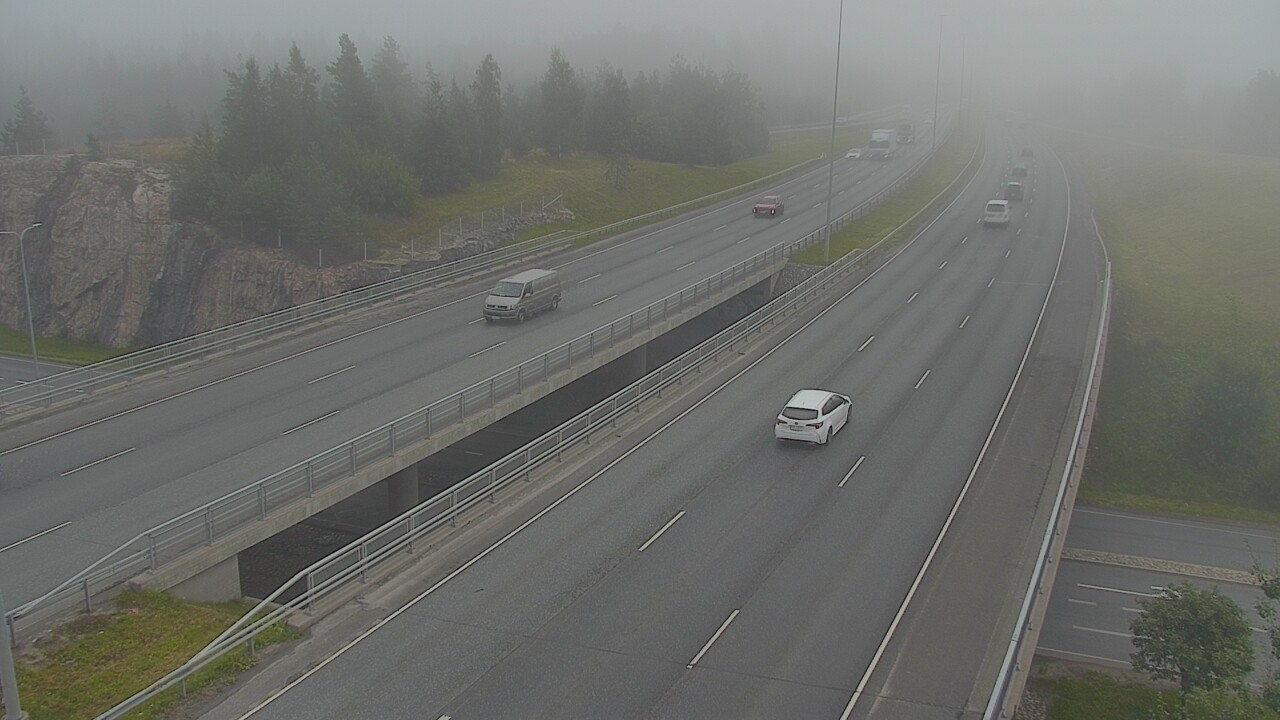 Weather Camera Image Road 50 Vantaa Kalliosola, Vantaa, Uusimaa