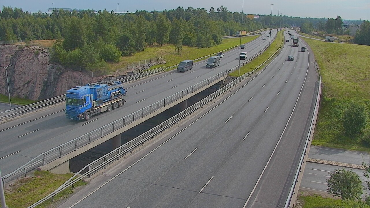 Weather Camera Image Road 50 Vantaa Kalliosola, Vantaa, Uusimaa