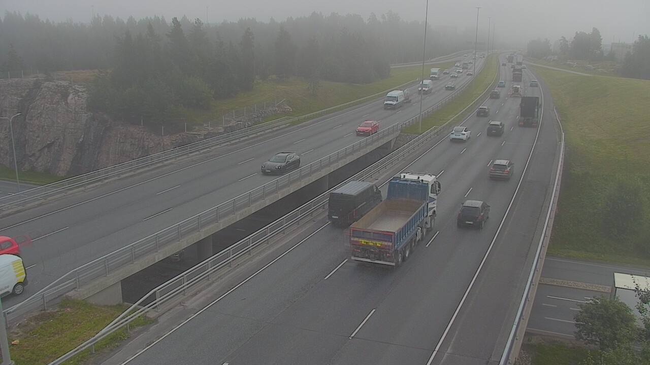 Weather Camera Image Road 50 Vantaa Kalliosola, Vantaa, Uusimaa