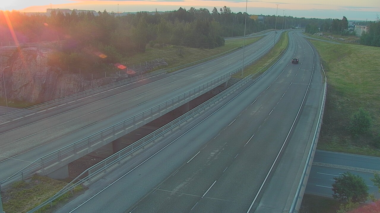 Weather Camera Image Road 50 Vantaa Kalliosola, Vantaa, Uusimaa