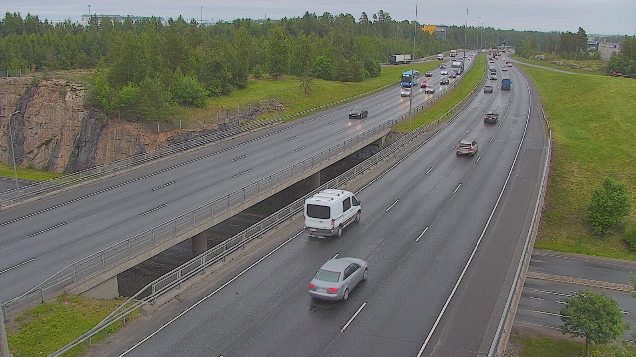 Weather Camera Image Road 50 Vantaa Kalliosola, Vantaa, Uusimaa