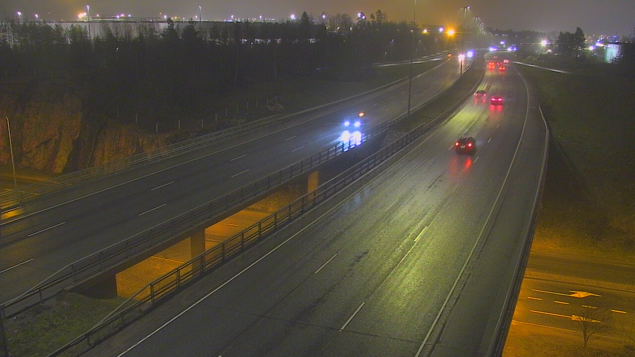 Weather Camera Image Väg 50 Vanda Kalliosola, Vantaa, Uusimaa