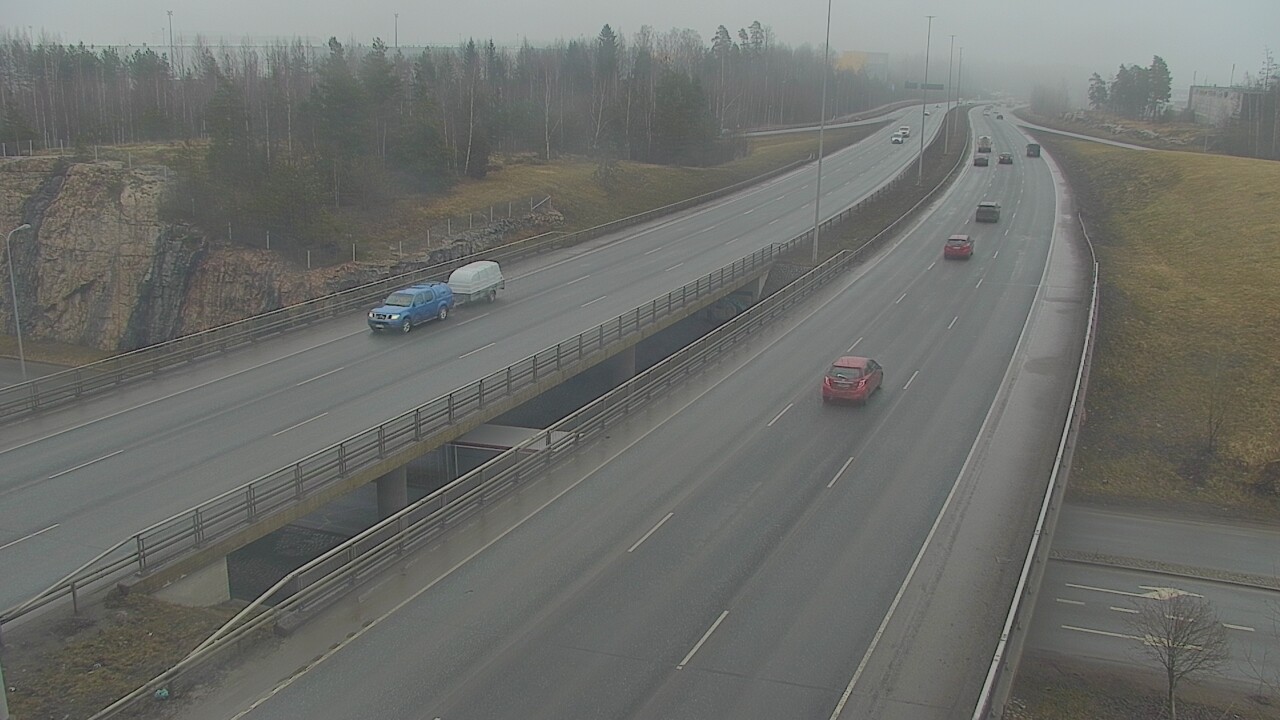 Weather Camera Image Road 50 Vantaa Kalliosola, Vantaa, Uusimaa