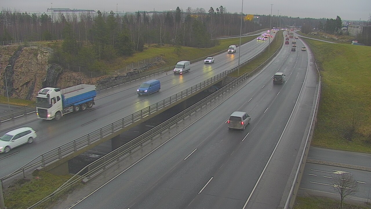 Weather Camera Image Väg 50 Vanda Kalliosola, Vantaa, Uusimaa